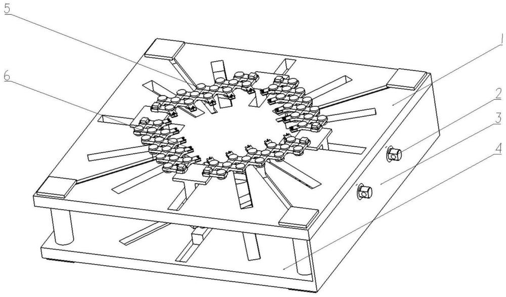 一種薄膜雙向變倍率靜態(tài)拉伸裝置