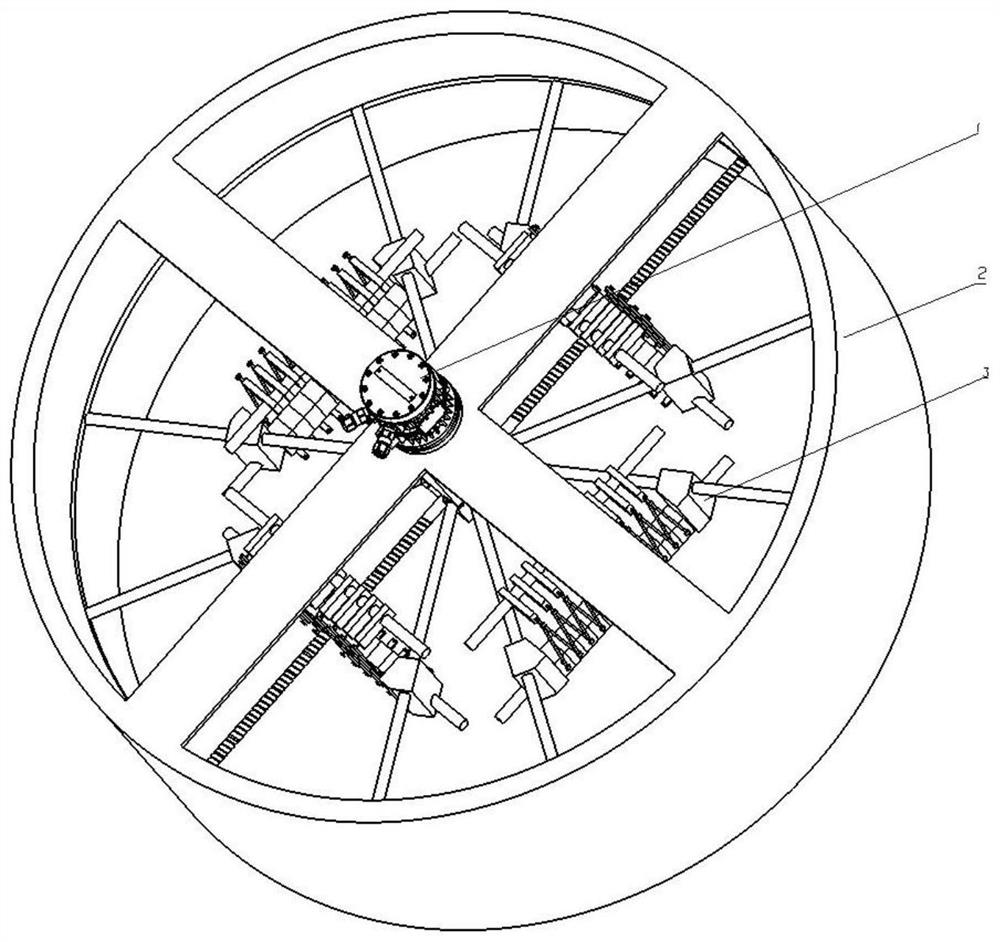 一種單驅變倍率雙向拉伸靜態(tài)薄膜裝置